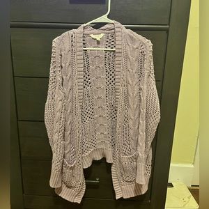 Lavender cardigan